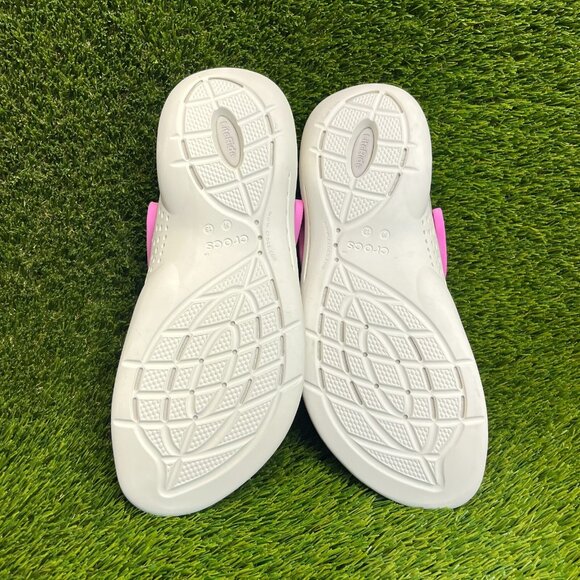Crocs LiteRide 360 Clog Mens Size 13 Pink White Beach Outdoor Slip On Sandals main image 5